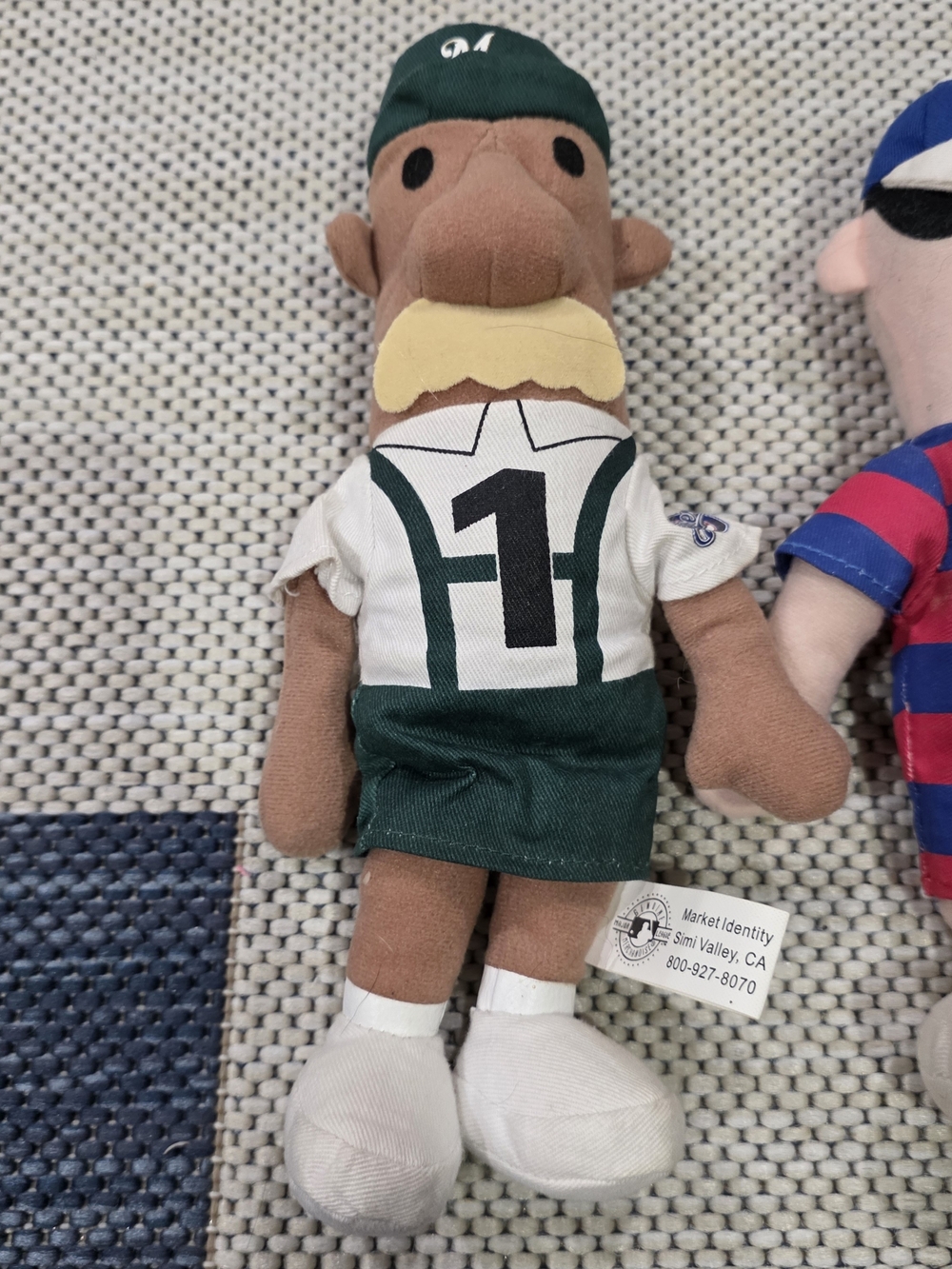Vintage Milwaukee Brewers Racing Sausages Plush Dolls - Lot of 4 (#1, #2, #3, #4 - Picture 2 of 12